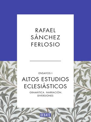 cover image of Altos Estudios Eclesiásticos
